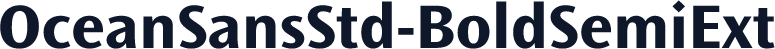 OceanSansStd-BoldSemiExt
