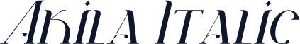 Akila Italic