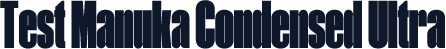 Test Manuka Condensed Ultra