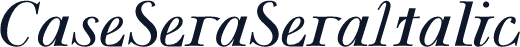 CaseSeraSeraItalic