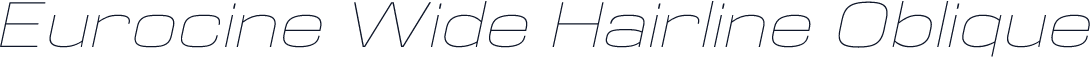 Eurocine Wide Hairline Oblique