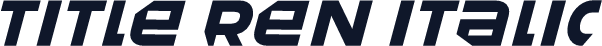 Title Ren Italic