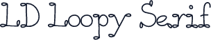 LD Loopy Serif