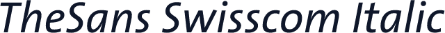 TheSans Swisscom Italic
