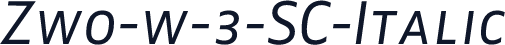 Zwo-w-3-SC-Italic