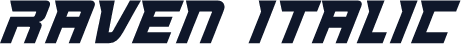 Raven Italic