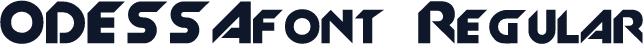 ODESSAfont Regular