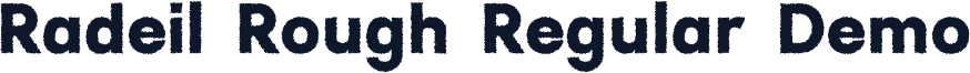 Radeil Rough Regular Demo