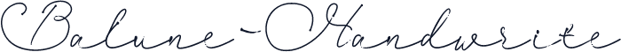 Balune-Handwrite