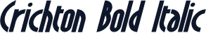 Crichton Bold Italic