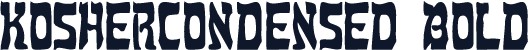 KosherCondensed Bold