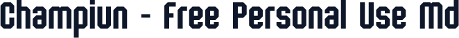 Champiun - Free Personal Use Md