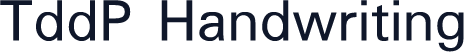 TddP Handwriting