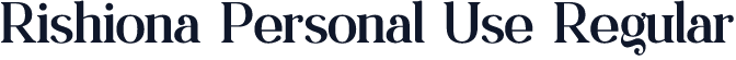 Rishiona Personal Use Regular