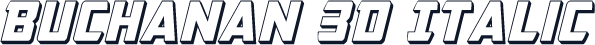 Buchanan 3D Italic
