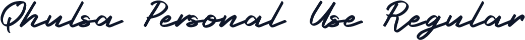 Qhulsa Personal Use Regular