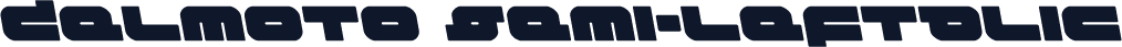 Delmoto Semi-Leftalic