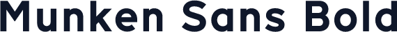 Munken Sans Bold