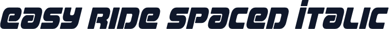 Easy Ride Spaced Italic