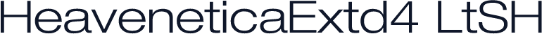 HeaveneticaExtd4 LtSH