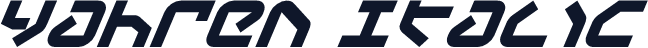 Yahren Italic