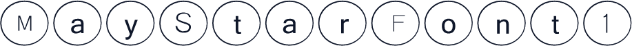 MayStarFont1