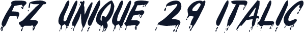 FZ UNIQUE 29 ITALIC
