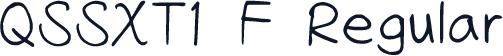 QSSXT1 F Regular