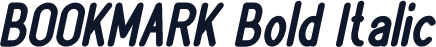 BOOKMARK Bold Italic