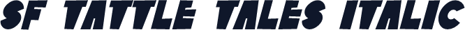 SF Tattle Tales Italic