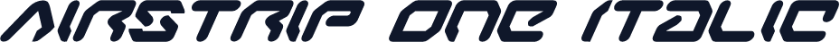 Airstrip One Italic