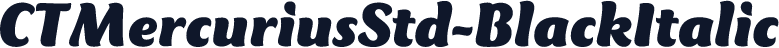 CTMercuriusStd-BlackItalic