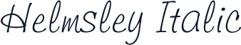 Helmsley Italic