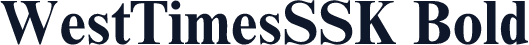 WestTimesSSK Bold