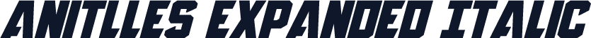 Anitlles Expanded Italic