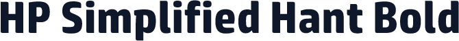 HP Simplified Hant Bold