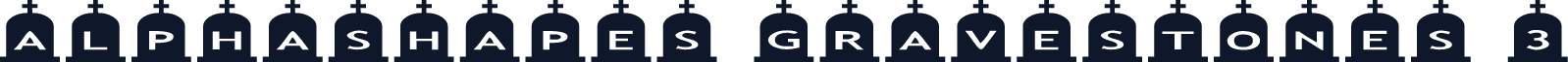 AlphaShapes gravestones 3