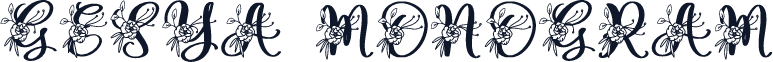 Gesya Monogram