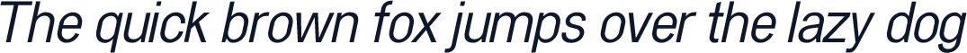 Kernl Grotesk Italic
