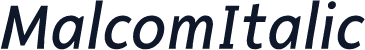 MalcomItalic