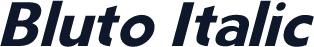 Bluto Italic
