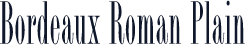 Bordeaux Roman Plain