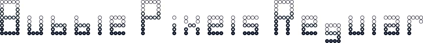 Bubble Pixels Regular
