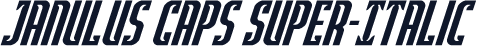 Janulus Caps Super-Italic