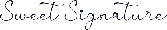 Sweet Signature