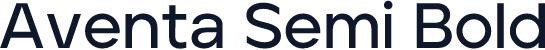 Aventa Semi Bold