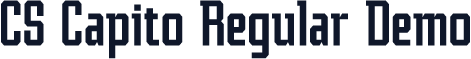 CS Capito Regular Demo