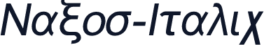 Naxos-Italic