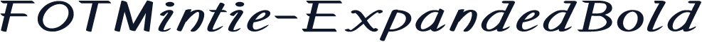 FOTMintie-ExpandedBold