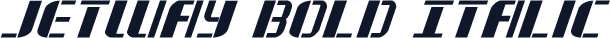 Jetway Bold Italic